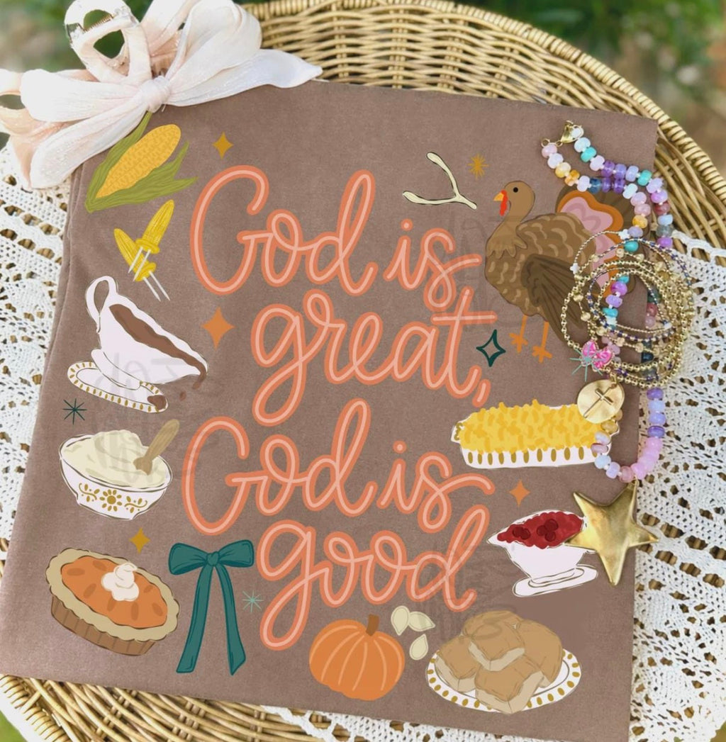 God is Great, God is good.