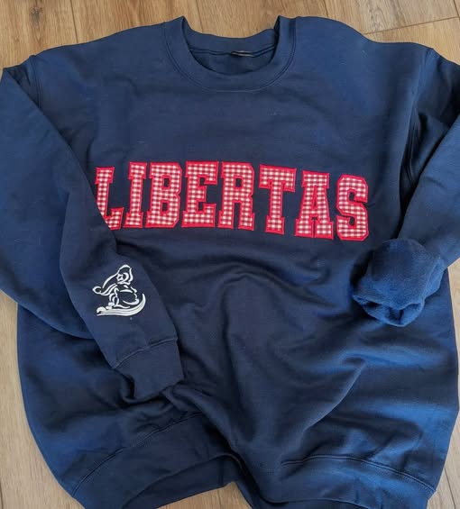 Spirit Applique Crewneck