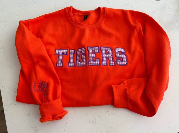 Spirit Applique Crewneck